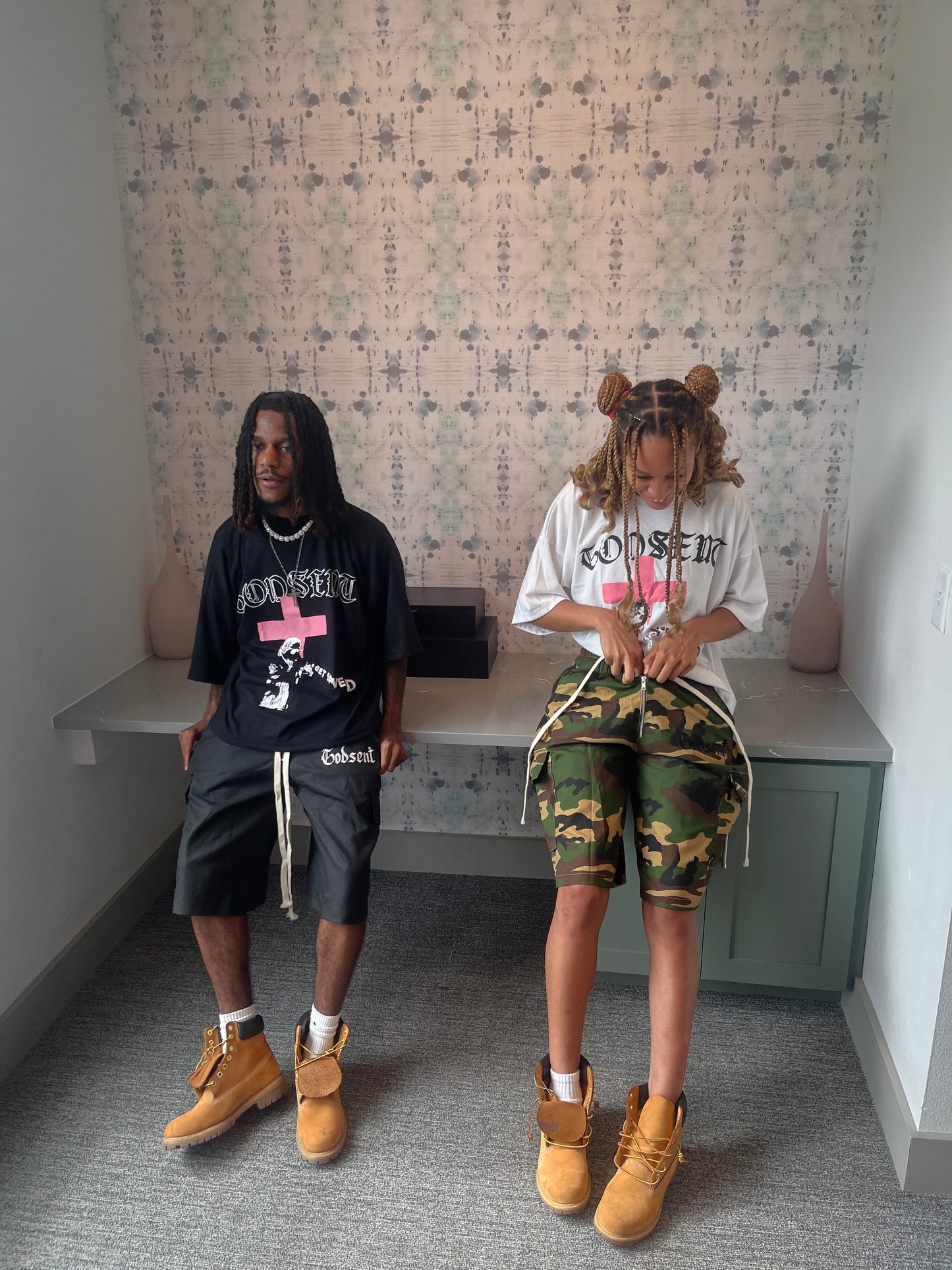 Get Saved Tee + Cargos Set