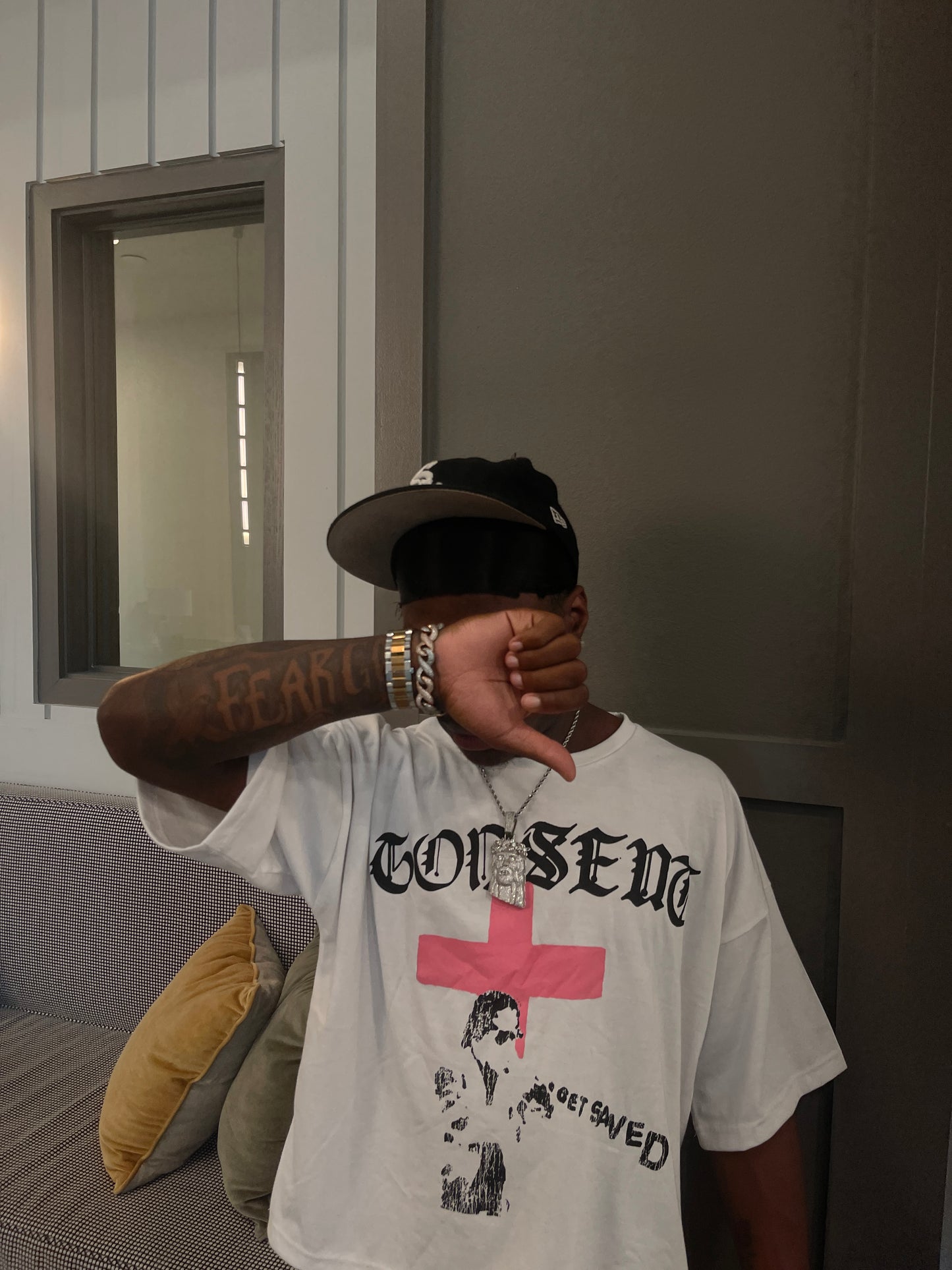 Get Saved Tee + Cargos Set