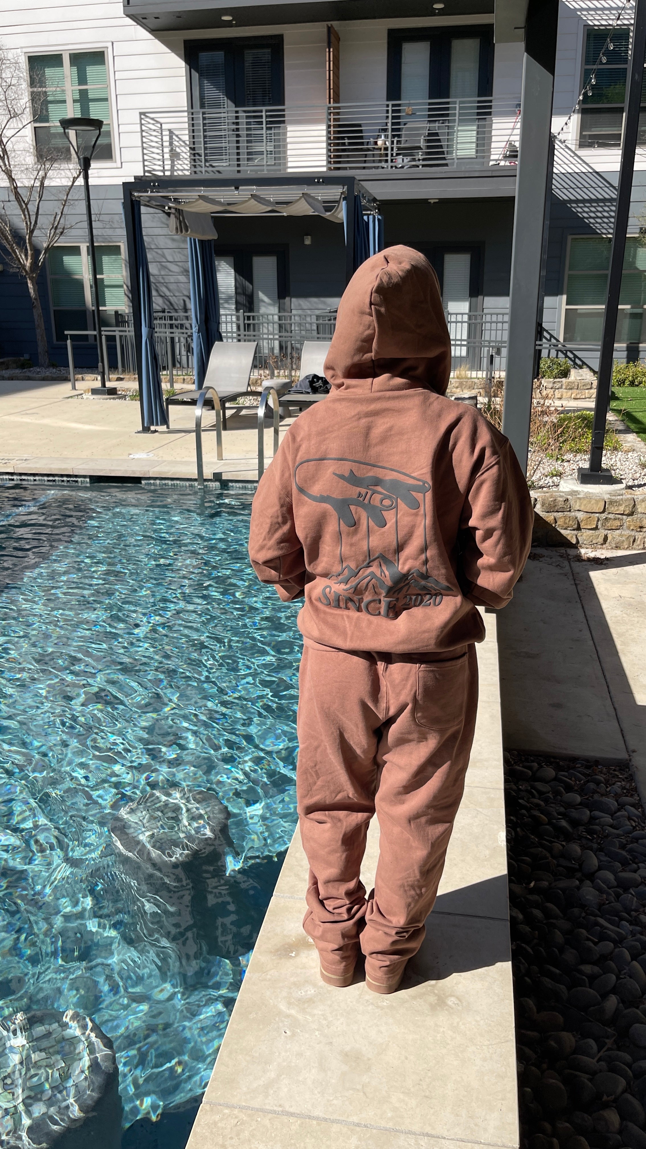 BORN AGAIN DISCIPLE PUFF PRINT SET (HOODIE + SWEATS)