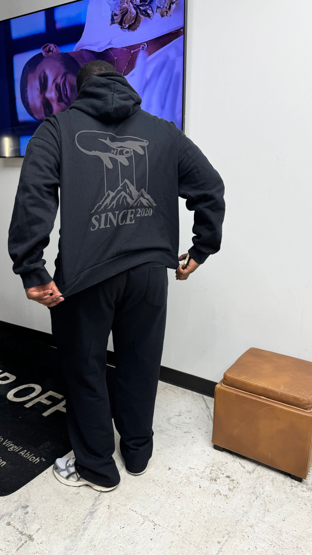 BORN AGAIN DISCIPLE PUFF PRINT SET (HOODIE + SWEATS)