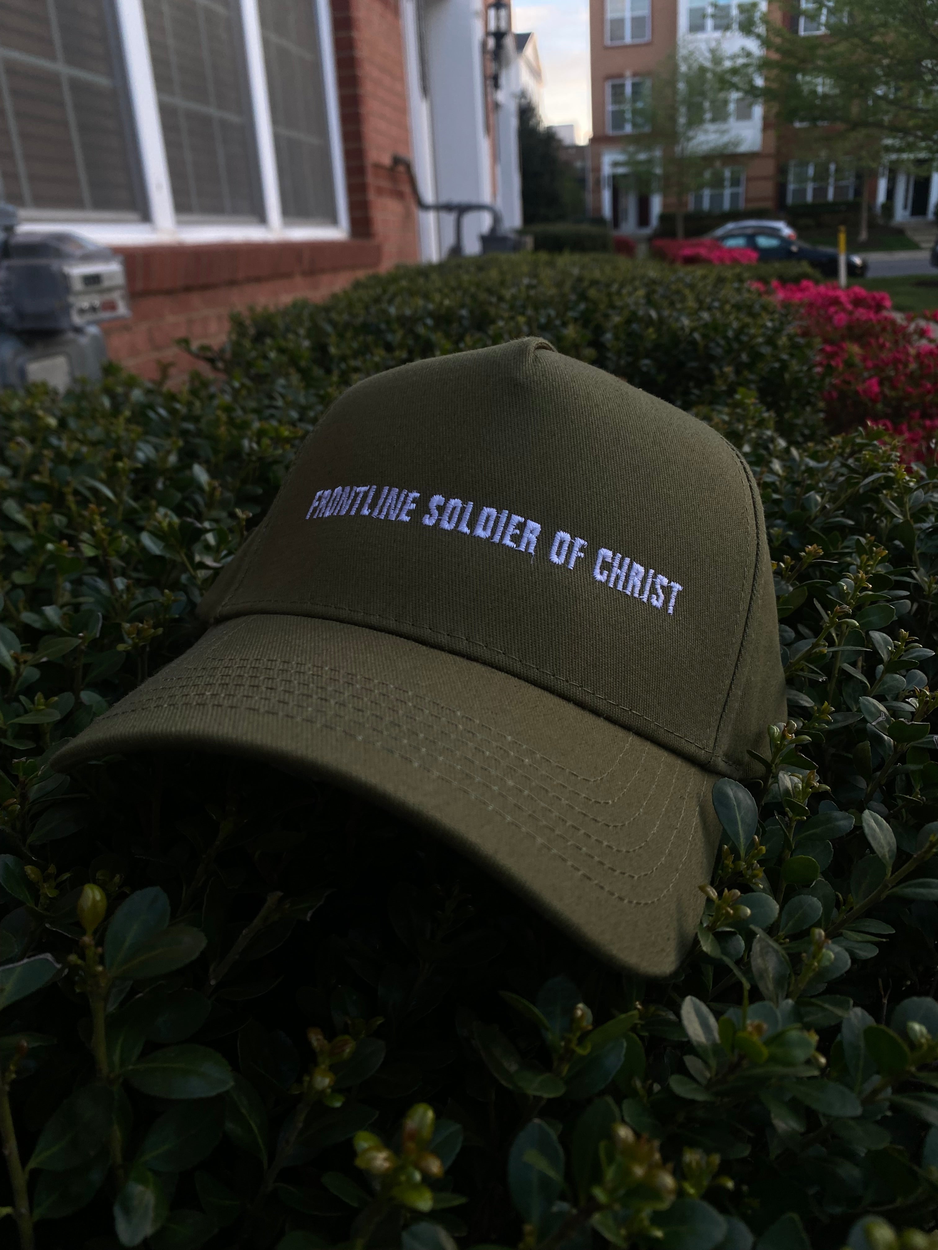 FRONTLINE SOLIDER OF CHRIST HAT